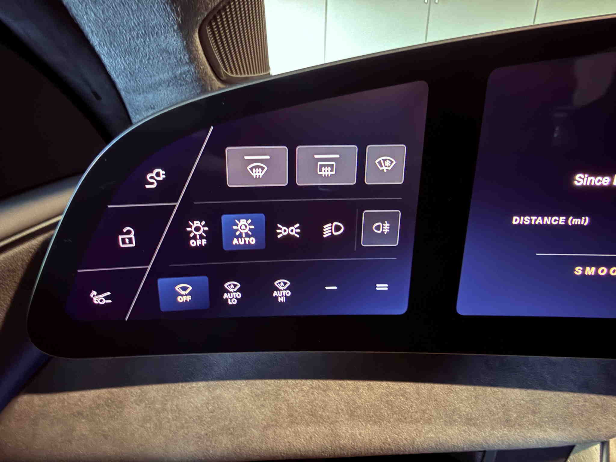 Instrument cluster display